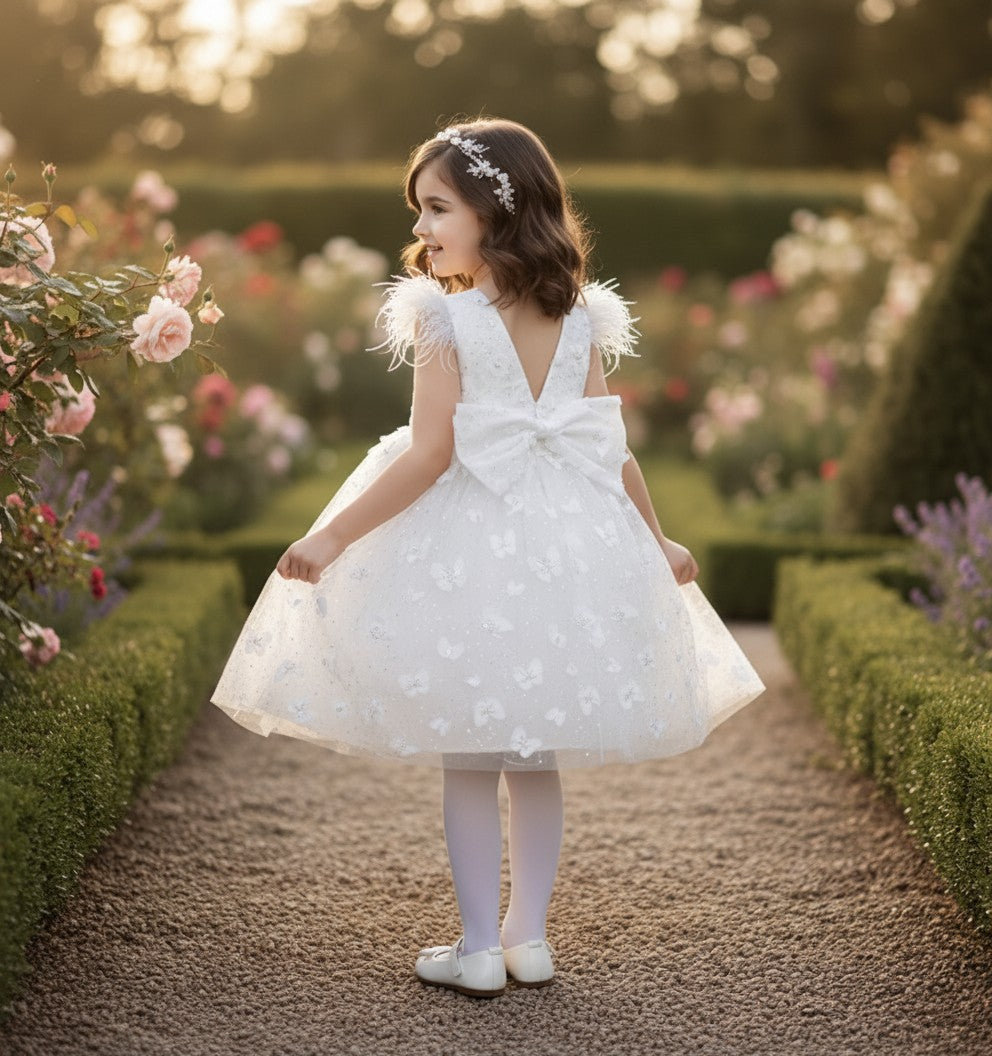 RILEY DRESS WHITE